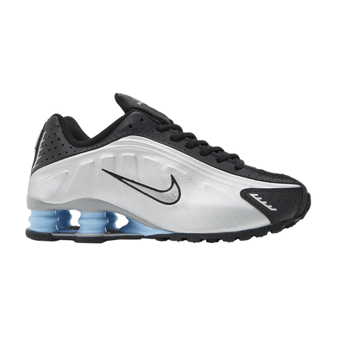 Nike Shox R4 Metallic Silver Black Psychic Blue HQ1988-004