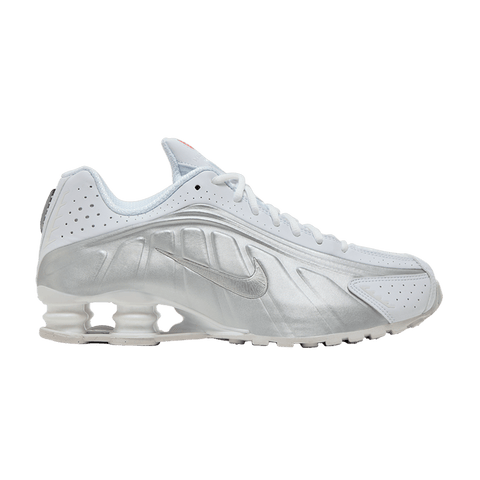 Nike Shox R4 White Bright Crimson Metallic Silver HQ1988-101