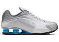 Nike Shox R4 metallic silver/white/blue lagoon HQ1988-005