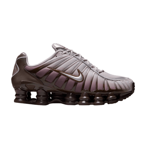 Nike Shox TL Baroque Brown Platinum Violet Metallic Silver (Women's) IB7699-200