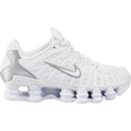 Nike Shox TL White Metallic Silver Max Orange (Women's) AR3566-100