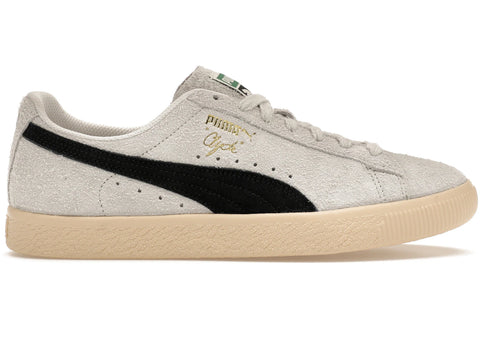 Puma-Clyde Hairy Suede Beige-Sneakers-393115-01-SNEAQS-1