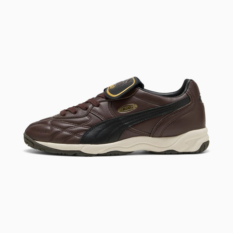 Puma-King Indoor Chocolate Brown / Black-Sneakers-SNEAQS-1