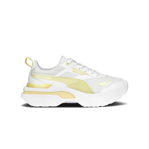 Puma-Puma Kosmo Rider Tech White Yellow-Sneakers-389878-03-SNEAQS-1