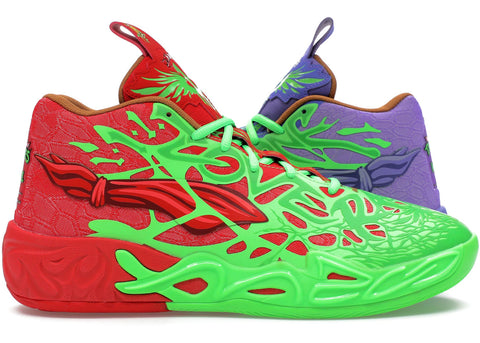 Puma Puma LaMelo Ball MB.04 Teenage Mutant Ninja Turtles Raphael &amp; Donatello 312055-01