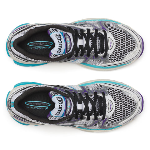 Saucony-Progrid Triumph 4 White / Blue-Sneakers-S70704-14-SNEAQS-5
