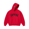Supreme Ghostface Arc Hooded Sweatshirt 'Red'