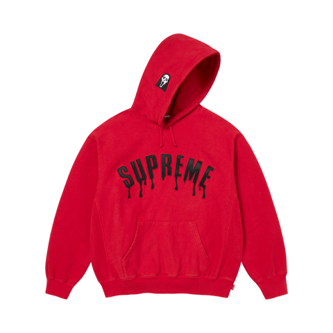 Supreme Ghostface Arc Hooded Sweatshirt 'Red' SS26SW96-RED