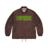 Supreme Spellout Coaches Jacket 'Brown'