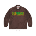 Supreme Spellout Coaches Jacket 'Brown' SS26J106-BROWN