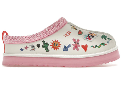 UGG UGG Tazz Slipper Humberto Cruz Pop Sketch (Kids) 1154433K-WHT