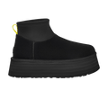 Ugg Classic Mini Dipper Boot Black Yellow (Women's) 1168170-BLK