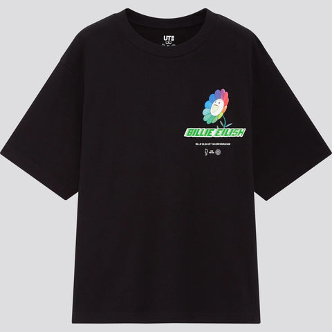 Uniqlo-Billie/Murakami - T-Shirt - Zwart-Kleding-241-430600-SNEAQS-1