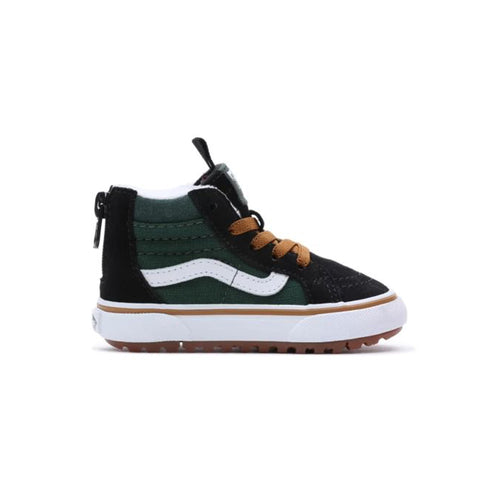 Vans Kids-Vans Td Sk8 Hi Zip Mte 1 Ripstop Black Multi-Sneakers-VN0A5HZ3B0Q1-SNEAQS-1