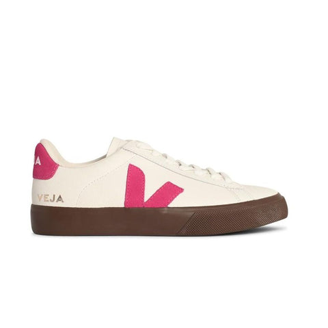 Veja-Campo Leather White Pink Bark-Sneakers-CP0521178-SNEAQS-1