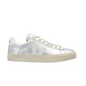 Veja Campo Leather Silver White