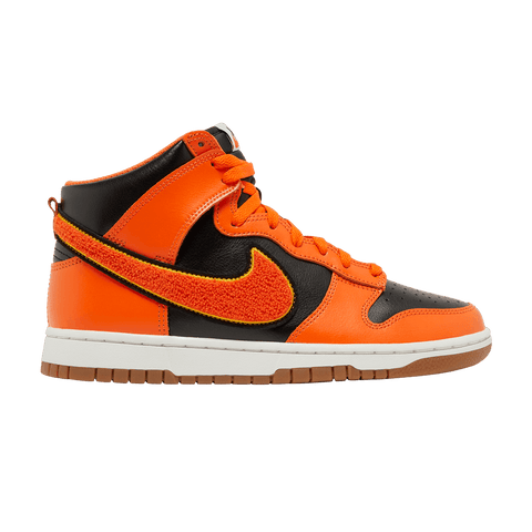 Nike Dunk High Retro Chenille Swoosh Safety Orange DR8805-002
