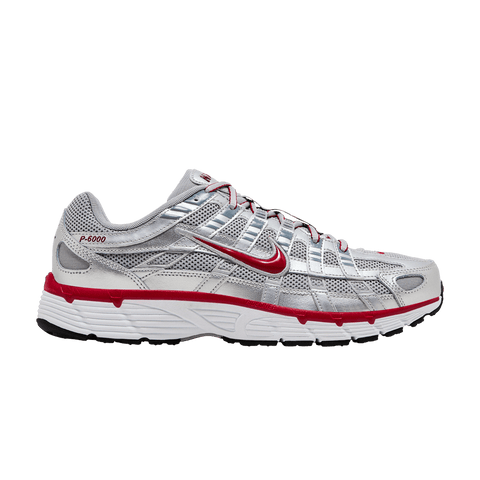 Nike P-6000 Metallic Silver Gym Red CD6404-024