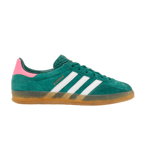 adidas-Adidas Gazelle Indoor Collegiate Green Pink-Sneakers-IG5929-SNEAQS-1