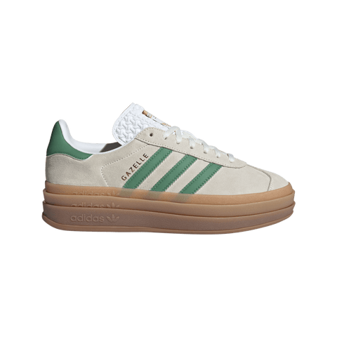 adidas Gazelle Bold Off White Preloved Green (Women's) IH7558