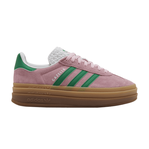 adidas-Gazelle Bold True Pink Green Cloud White-Sneakers-IE0420-SNEAQS-1