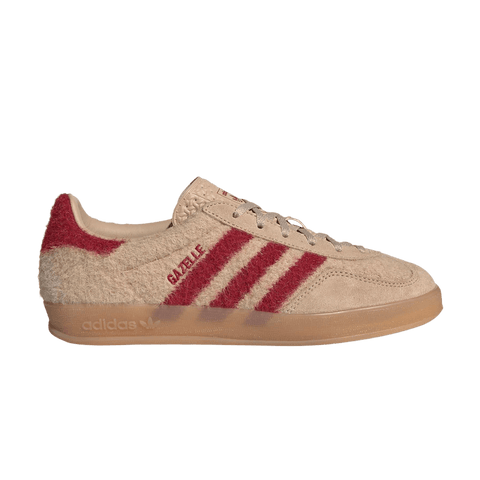adidas Gazelle Indoor Magic Beige Victory Red (Women's) JP8341