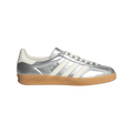 adidas Gazelle Indoor Silver Metallic Core White JR1206