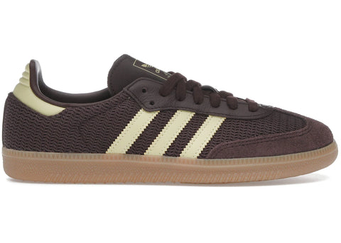 adidas-Samba OG Shadow Brown Powder Yellow (Women's)-Sneakers-JR8167-SNEAQS-1