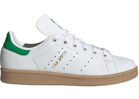 adidas Stan Smith Shoes Kids - White/Green IE8172