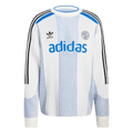 Unknown Adidas Blokecore Longsleeve Light Weight Pullover White Blue KQ5085