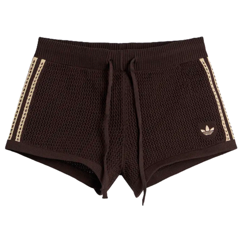 Unknown Adidas Crochet Shorts Aurora Coffee Magic Beige KQ6653