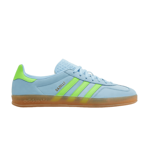 adidas Gazelle Indoor Clear Sky Solar Green (Women's) JI1372