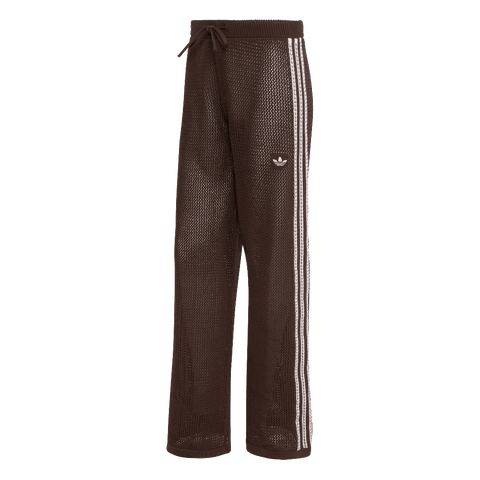 adidas Knitted Crochet Firebird Track Pants Aurora Coffee KE0201