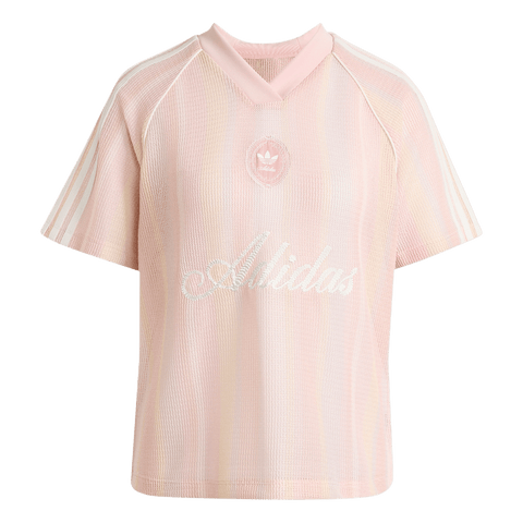 Unknown Adidas Originals Summer Glow Knitted Oversized Jersey Pink KY3161