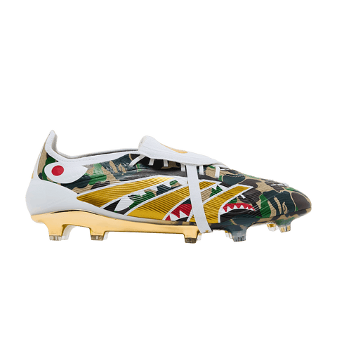 adidas Predator Elite Foldover Tongue FG Bape Green Camo JS3104
