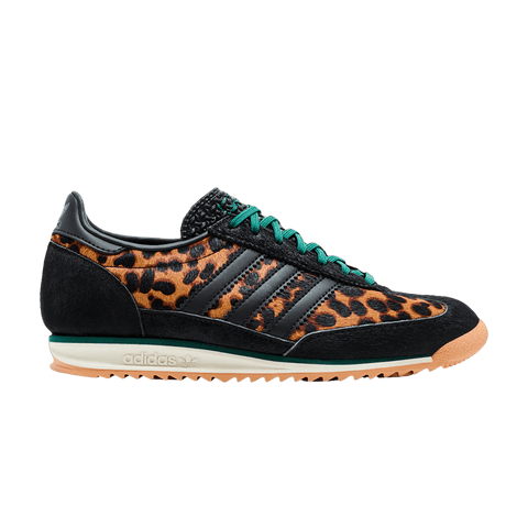 adidas SL 72 OG Leopard Print Collegiate Green (Women's) JI0187