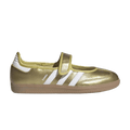 adidas Samba Jane Gold Metallic White (Women's) IH6599
