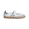 adidas Samba Jane White Silver Metallic (Women's)