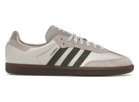 adidas Samba OG Aluminum Dark Khaki JR0893