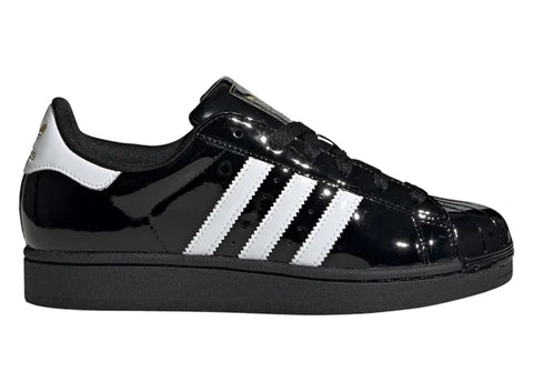 adidas Superstar II Core Black Cloud White Gold Metallic (Women's) JS4009