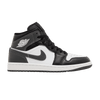 Jordan 1 Mid Black White Iron Grey