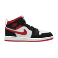 Air Jordan Jordan 1 Mid Gym Red Black White (PS) 640734-122
