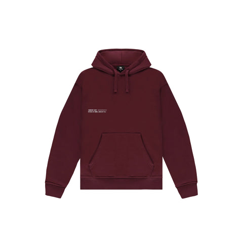 Comfort Club Hoodie Burgundy