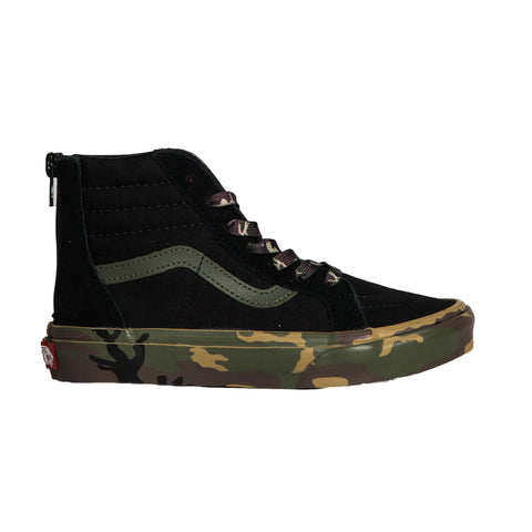 Vans Sk8 Hi Zip Black Camo