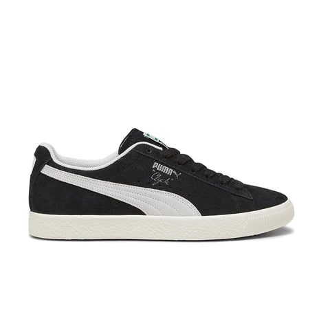 Clyde Hairy Suede Black