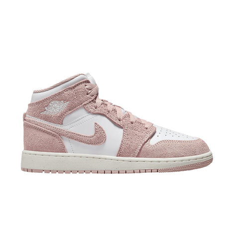 Jordan 1 Mid SE White Legend Pink GS