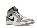 Nike-Air Jordan 1 Mid Light Smoke Grey-Sneakers-554724-078-SNEAQS-2